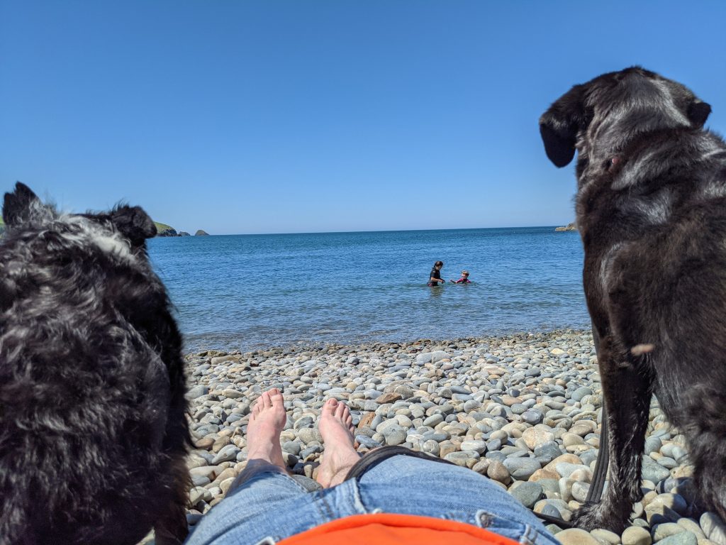 Aberbach beach